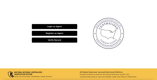 Introducing the National Notarial Centralized Verification System: Revolutionizing the Notary Industry — National Notarial Centralized Verification System