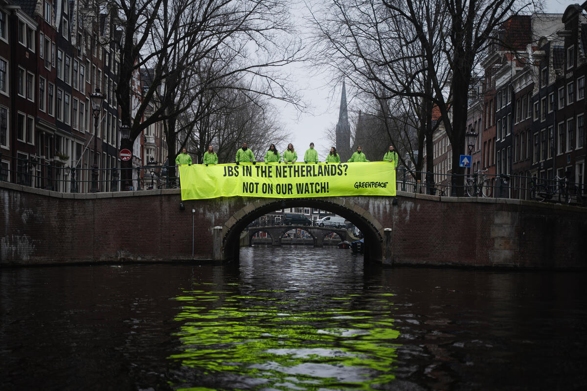 Greenpeace challenges JBS’ New York Stock Exchange listing and Netherlands move over links to corruption, deforestation and emissions